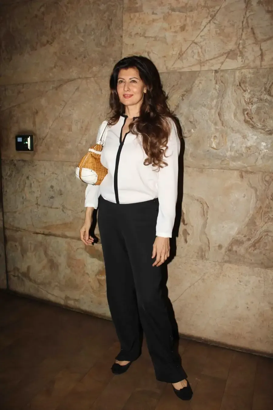 Mumbai Model Sangeeta Bijlani In White Shirt Pant